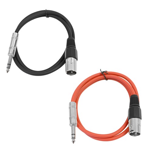 Inch to xlr male - 1/4,