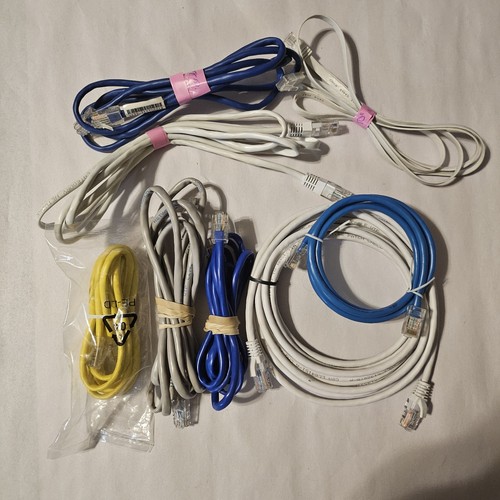 Lot ethernet cables - ethernet,