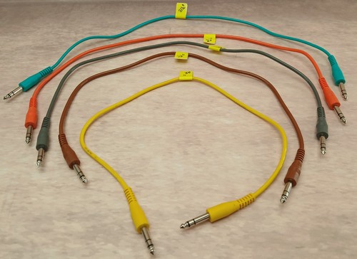 Guitar patch cable - 1/4", &
